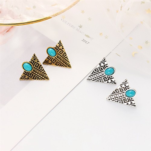 

Women's Earrings Holiday Wedding Birthday Romantic Earrings Jewelry Gold / Silver For Date Street Festival 1 Pair