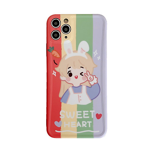 

Case For Apple iPhone 11 / iPhone 11 Pro / iPhone 11 Pro Max Shockproof Back Cover Cartoon TPU