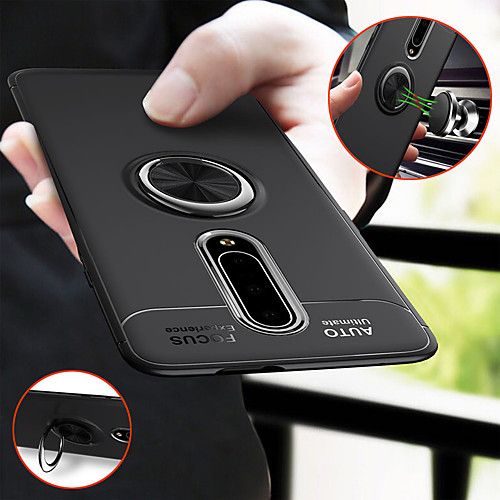 

Magnetic Ring Holder Stand Soft TPU Case For OnePlus 8 Pro One Plus 7T Pro OnePlus 7 Pro OnePlus 6T OnePlus 6 Silicone Shockproof Back Cover