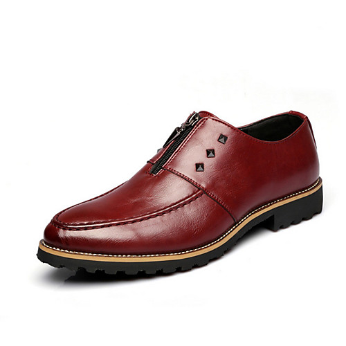 

Men's Spring & Summer Daily Loafers & Slip-Ons PU Yellow / Red / Black