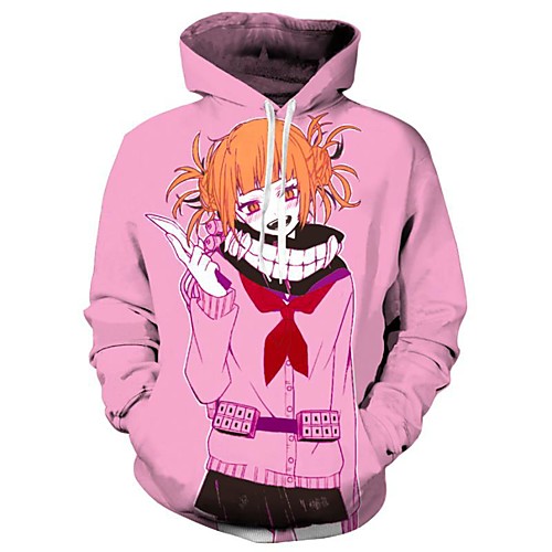 

Inspired by My Hero Academia Boko No Hero Ochaco Uraraka Cosplay Costume Hoodie Polyster Print Printing Hoodie For Men's / Women's