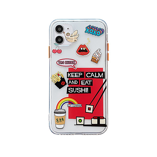 

Case For Apple iPhone 11 / iPhone 11 Pro / iPhone 11 Pro Max Pattern Back Cover Cartoon TPU