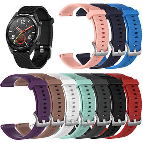 

Watch Band for Gear S3 Classic / Samsung Galaxy Watch 46mm Samsung Galaxy Sport Band / Classic Buckle Silicone Wrist Strap