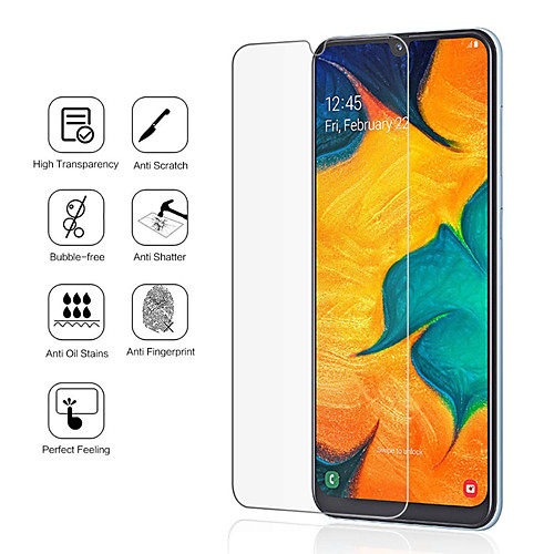 

1PC Hd Transparent Fall Prevention Tempered Glass For Samsung Galaxy A20 A20s A30 A30s A40 A50 A50s A60 A70 A80Phone Screen Protector 9H Glass