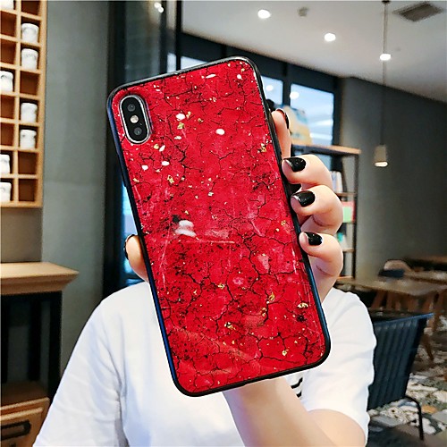 

Phone Case For Samsung Galaxy Back Cover S9 S9 Plus S8 Plus S8 Note 9 Note 8 S10 S10 Dustproof Pattern Marble TPU