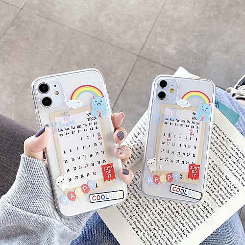 

Case For Apple iPhone 11 / iPhone 11 Pro / iPhone 11 Pro Max Shockproof Back Cover Cartoon TPU
