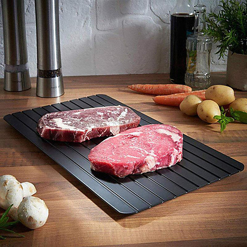

Fast Defrosting Tray Thaw Frozen Food Meat Fruit Quick Defrosting Plate Board Defrost Kitchen Gadget Tool