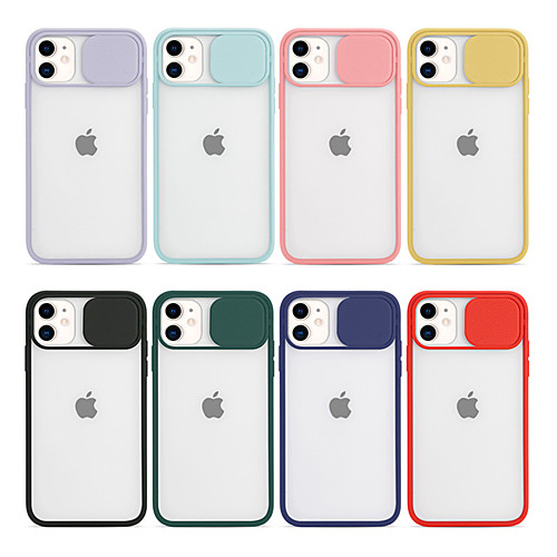 

Case For Apple iPhone SE2020/11 /11 Pro /11 Pro Max CameraLens Protection Back Cover Transparent TPU / PC for iPhone 7/7P/ 6 /6p/XS/XR/XS MAX