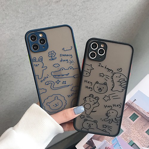

Case For Apple iPhone 11 / iPhone 11 Pro / iPhone 11 Pro Max Shockproof Back Cover Cartoon TPU