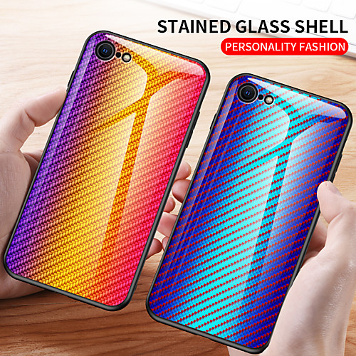 

Case For Apple iPhone 11 / iPhone 11 Pro / iPhone 11 Pro Max Shockproof Back Cover Tile Tempered Glass