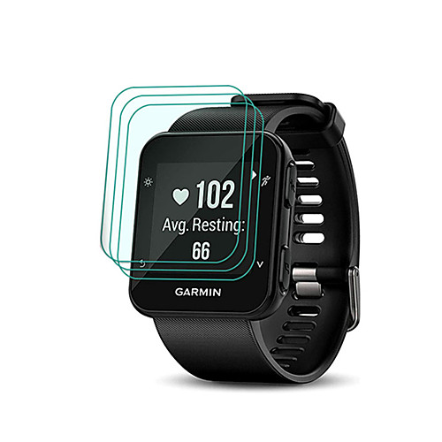 

3 Pack For Garmin Forerunner 35 Tempered Glass 9H 2.5D Premium Screen Protector Guard Cover Film Accessories