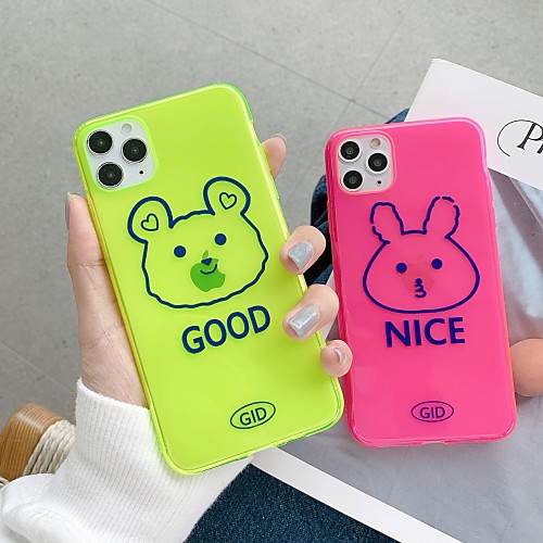 

Case For Apple iPhone 11 / iPhone 11 Pro / iPhone 11 Pro Max Shockproof Back Cover Cartoon TPU