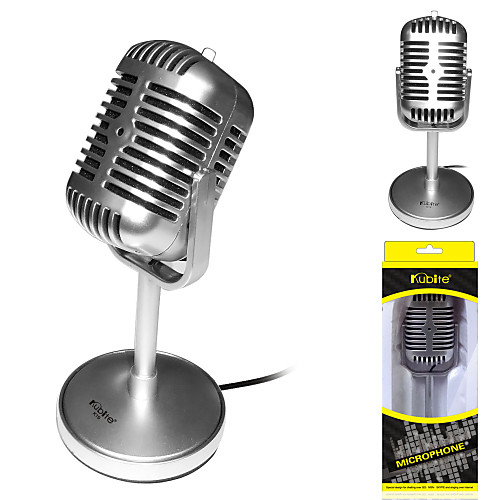 

Microphone Dynamic Microphone More than -67dB Wired 2.2 ohm for Studio Recording & Broadcasting Laptop