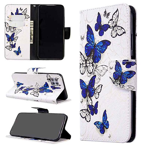 

Case For Huawei P40 Lite/P30 Pro/ Honor 9X Pro Wallet / Card Holder / with Stand Full Body Cases Butterfly PU Leather For Mate 30 Lite/Honor 8A/10 Lite/P20 Lite 2019/P Smart Plus/Y6 2019