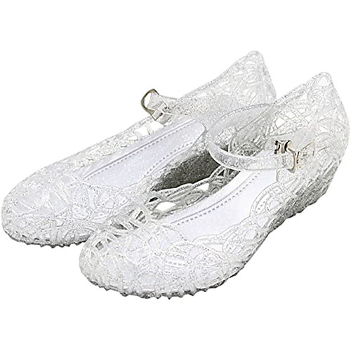 

Cinderella Princess Elsa Shoes Girls' Movie Cosplay Cosplay Halloween Purple Yellow Blue Shoes Children's Day Masquerade Plastics