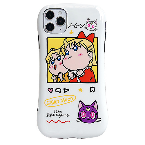 

Case For Apple iPhone 11 / iPhone 11 Pro / iPhone 11 Pro Max Shockproof Back Cover Cartoon TPU