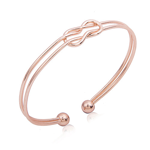 

Women's Bracelet Classic Wedding Birthday Vintage Theme European Trendy Casual / Sporty Ethnic French Alloy Bracelet Jewelry Rose Gold / Gold / Black For Date Festival