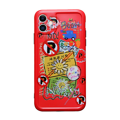 

Case For Apple iPhone 11 / iPhone 11 Pro / iPhone 11 Pro Max Shockproof Back Cover Cartoon TPU
