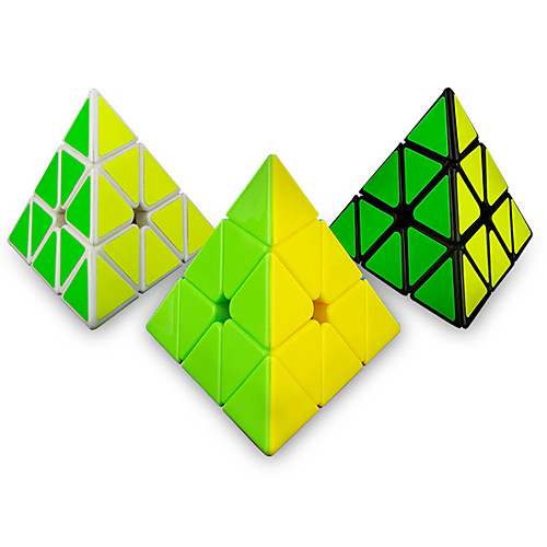 

Speed Cube Set 1 pc Magic Cube IQ Cube Pyramid 133 Magic Cube Puzzle Cube Professional Level Stress and Anxiety Relief Focus Toy Classic & Timeless Kid's Adults' Toy All Gift
