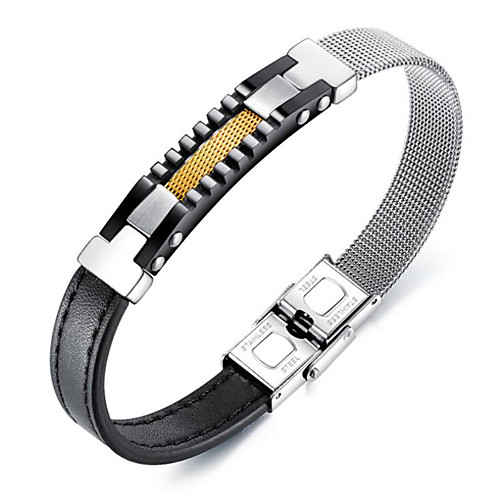

Men's Bracelet Bangles Classic Totem Series Stylish Titanium Steel Bracelet Jewelry Silver For Gift Festival