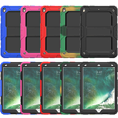

Case For Apple iPad 10.2''(2019) / iPad Pro 10.5 / Ipad air3 10.5' 2019 Shockproof / with Stand Back Cover Solid Colored Silica Gel / PC