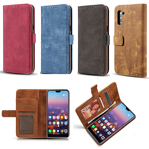 

Case For Samsung Galaxy S9 / S9 Plus / S8 Plus Card Holder / Dustproof / Flip Full Body Cases Solid Colored PU Leather / TPU