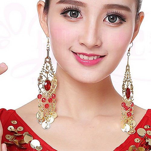

Dance Accessories Accessories Women's Training / Performance Metal Crystals Earrings