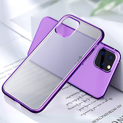 

Matte Plating Clear Phone Case For iPhone SE 2020 / 11 / 11 Pro /11 Pro Max Cases For iPhone 6 / 6Plus / 7 / 7 Plus / 8 /8 Plus / X / XS / XR / XS Max Soft Candy Color Cover Capa Fundas