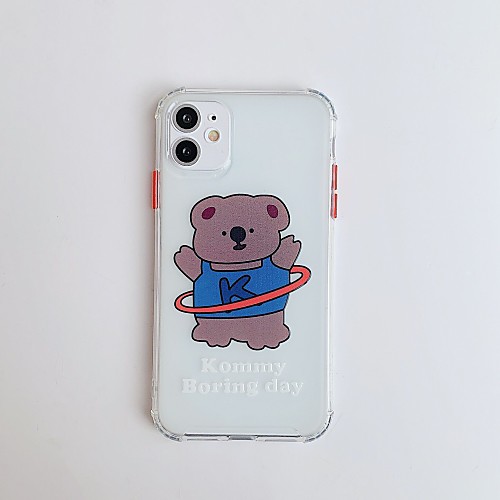 

Case For Apple iPhone 11 / iPhone 11 Pro / iPhone 11 Pro Max Pattern Back Cover Cartoon TPU