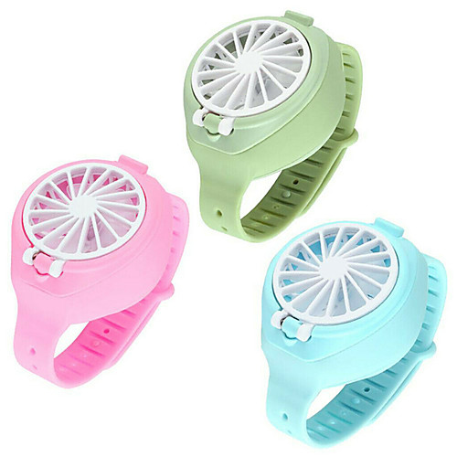 

Mini Portable watch Fan Air Cooler Child Hand Held Outdoor Cooler USB Fan