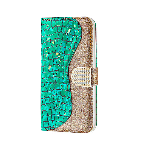 

Case For Huawei P20 p20lite p30 p30pro p30lite p40 p40pro p40lite Card Holder Magnetic Glitter Shine Full Body Cases Solid Colored Glitter Shine PU Leather