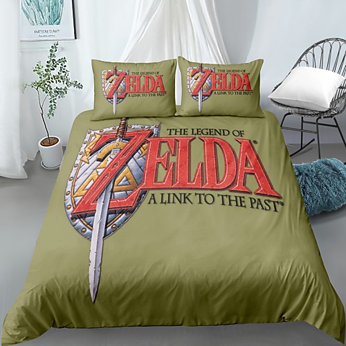 

Home Textiles 3D Bedding Set Duvet Cover with Pillowcase 2/3pcs Bedroom Duvet Cover Sets Bedding the Legend of Zelda