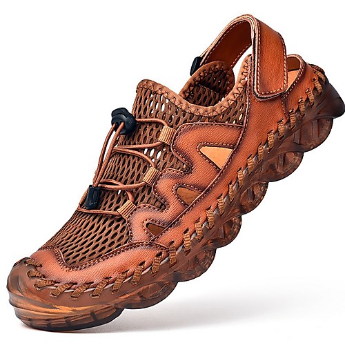 

Men's Summer Outdoor Sandals PU Black / Brown