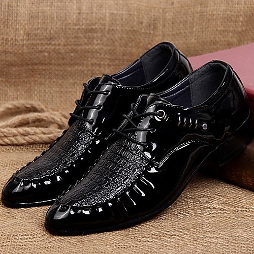 

Men's Spring & Summer Classic Daily Oxfords PU Black