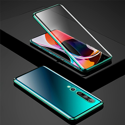 

Magnetic Double Sided Case For Xiaomi Xiaomi Mi 10 / Xiaomi Mi 10Pro Shockproof / Dustproof Full Body Cases Transparent Tempered Glass / Metal