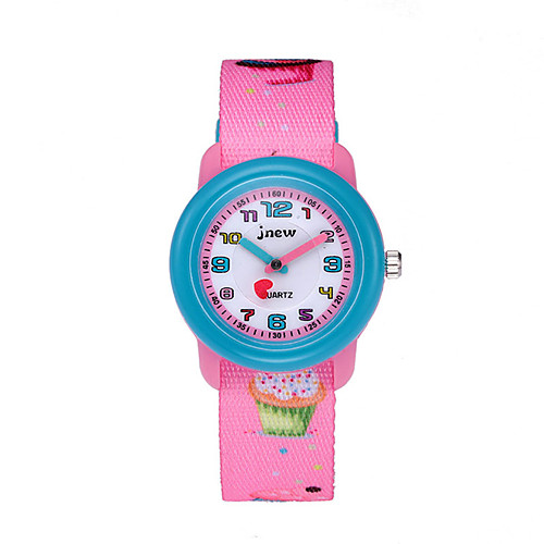 

Kids Sport Watch Automatic self-winding Pink Water Resistant / Waterproof Analog Cartoon - Blushing Pink