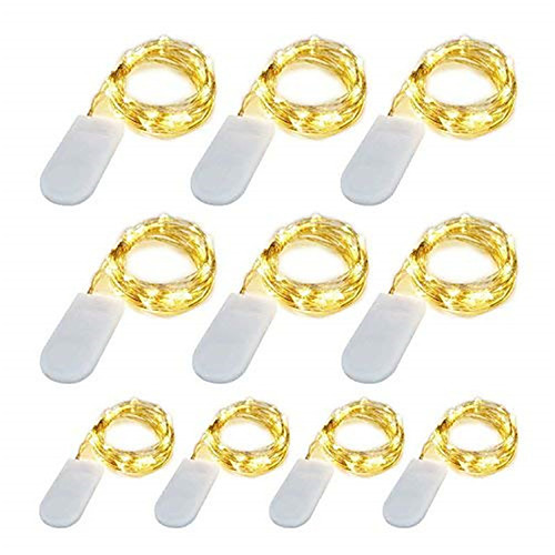 

3m String Lights Outdoor String Lights 30 LEDs SMD 0603 10pcs 6pcs 2pcs Warm White White Red Christmas New Year's Waterproof Party Decorative Batteries Powered