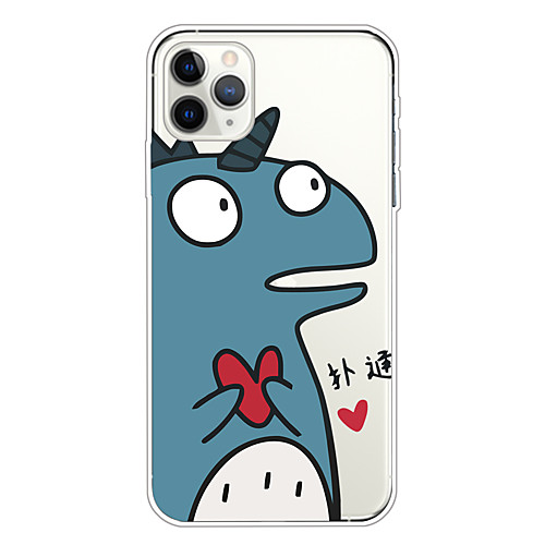 

Case For Apple iPhone 11/11 Pro/11 Pro Max/XS/XR/XS Max/8 Plus/7 Plus/6S Plus/8/7/6/6s/SE/5/5S Transparent Pattern Back Cover Monster Soft TPU