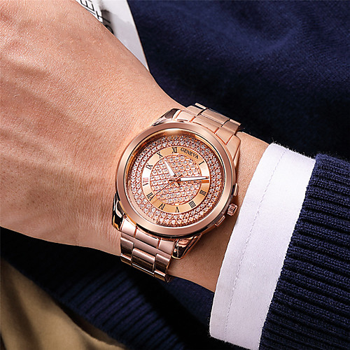 

Women's Quartz Watches Fashion Silver Rose Gold Alloy Chinese Quartz Rose Gold Gold Silver Adorable 1 pc Analog One Year Battery Life