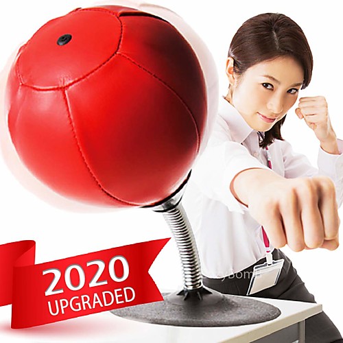

Desktop Punching Bag Desk Toys Reflex Tension Toys Boxing Punch Ball Toys Free Standing Rubber for Adults Men Women Stress Relief
