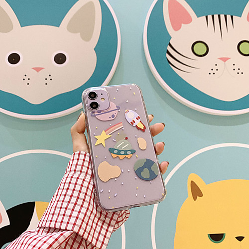 

Case For Apple iPhone 11 / iPhone 11 Pro / iPhone 11 Pro Max Shockproof Back Cover Cartoon TPU