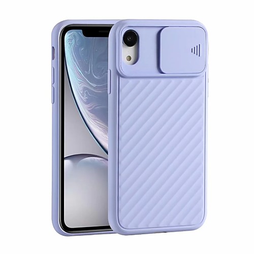 

Case For Apple iPhone XR / iPhone XS Max / iphone X / XS Ultra-thin Back Cover Solid Colored TPU