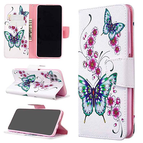 

Case For Huawei P40 Lite/P30 Pro/ Honor 9X Pro Wallet / Card Holder / with Stand Full Body Cases Butterfly PU Leather For Mate 30 Lite/Honor 8A/10 Lite/P20 Lite 2019/P Smart Plus/Y6 2019