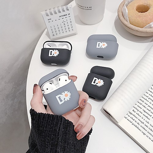 

Qi Wireless Charging Cover Case Simple Style Apple Airpods 2 Apple Airpods Pro Scratch-proof Plastic Shell