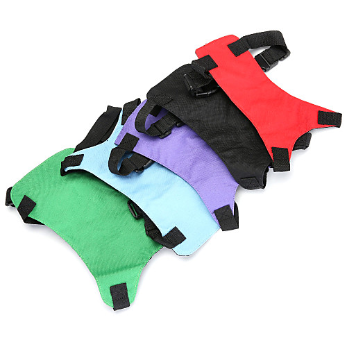 

Dog Cat Pets Harness Adjustable Size Foldable Cute and Cuddly Vest Durable Casual / Daily Safety Solid Colored Classic Polyester Beagle Bulldog Pug Bichon Frise Shih Tzu Dachshund Black Purple Blue
