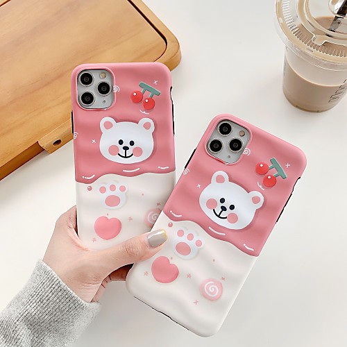 

Case For Apple iPhone 11 / iPhone 11 Pro / iPhone 11 Pro Max Shockproof Back Cover Cartoon TPU