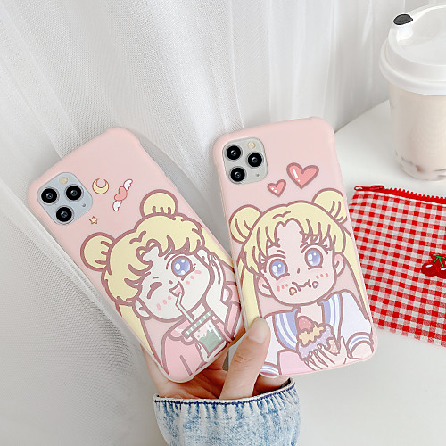 

Case For Apple iPhone 11 / iPhone 11 Pro / iPhone 11 Pro Max Shockproof Back Cover Cartoon TPU