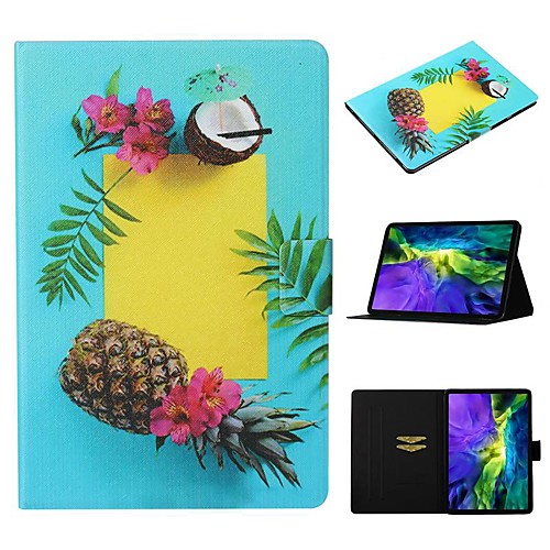 

Case For Apple iPad Air / iPad Mini 3/2/1 / iPad Mini 4 Card Holder / with Stand / Pattern Full Body Cases Food PU Leather For iPad New Air 2019 10.5/Pro 11 2020/Mini 5/iPad 10.2/2017/2018