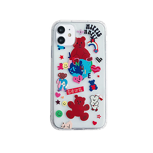 

Case For Apple iPhone 11 / iPhone 11 Pro / iPhone 11 Pro Max Shockproof Back Cover Cartoon TPU