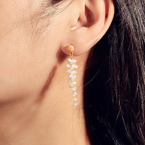 

Women's Earrings Geometrical Wedding Precious Punk Trendy Sweet Fashion French Earrings Jewelry Gold For Party Evening Engagement Birthday Beach Promise 1 Pair
